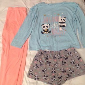 Panda PJ Set